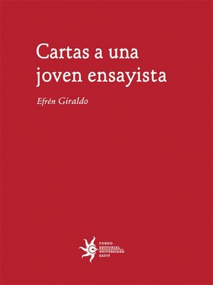 cover image of Cartas a una joven ensayista